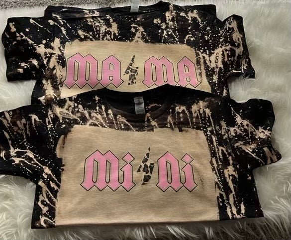 Mama & Mini Bleached T-Shirt